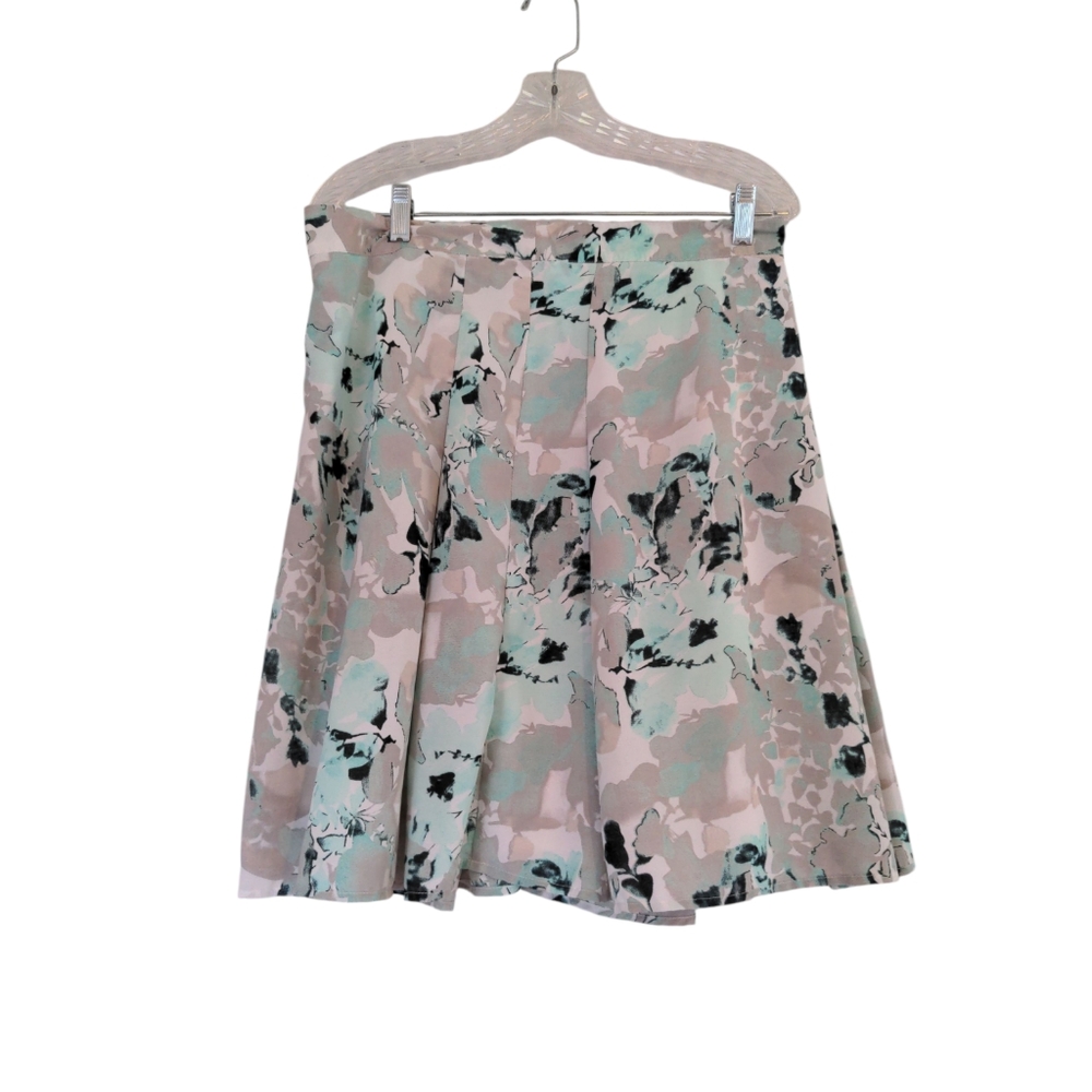 Ricki's Foral A-Line Skirt Women's Size 10 Lined Back Zip Mini Cottagecore - Picture 3 of 9